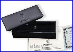 New Conway Stewart Duro S/silver & Enamel Grape Le B/pen With Box & Papers