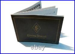 New Conway Stewart Duro S/silver & Enamel Grape Le B/pen With Box & Papers