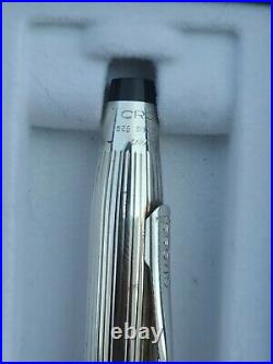 New Cross Ballpoint Pen Century 2 solid Sterling Silver! . 925