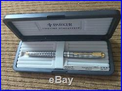New Old Stock Parker 75 Fountain Pen Sterling Silver made in France