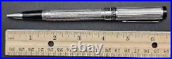 New, Sterling Silver XEZO Tribune 925 Executive Rollerball Pen