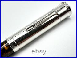 Nos Ferrari Da Varese Spartacus Amber Oversized Fountain Pen Italy M New Boxed