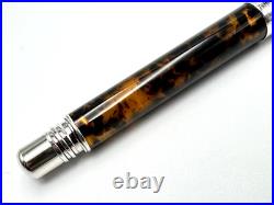 Nos Ferrari Da Varese Spartacus Amber Oversized Fountain Pen Italy M New Boxed