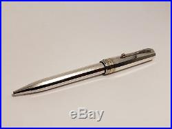 OMAS Arte Italiana Solid Sterling Silver 925 with Gold Trim Ballpoint Pen