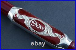 OMAS Burgundy Sterling Silver Doctors Limited Edition Fountain Pen 028/100
