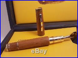 OMAS Chateau Lafite Rothschild Sterling Silver Wood Limited Edition Fountain Pen