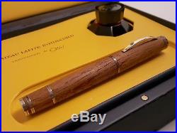 OMAS Chateau Lafite Rothschild Sterling Silver Wood Limited Edition Fountain Pen