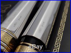 OMAS Paragon 925 Sterling Silver Limited Edition Fountain Pen #054/100 F Nib