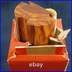 Omas Jerusalem 3000 Sterling Silver & Red Resin Fountain Pen, Broken Box & Case