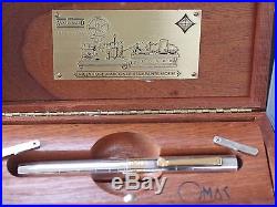 Omas Limited Edition Marconi 95 Qsl Sterling Silver 925 Version