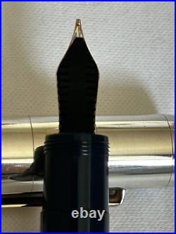 Omas Marconi Sterling Silver Limited Edition Fountain Pen-VG condition