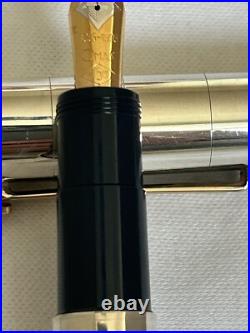 Omas Marconi Sterling Silver Limited Edition Fountain Pen-VG condition