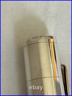 Omas Marconi Sterling Silver Limited Edition Fountain Pen-VG condition