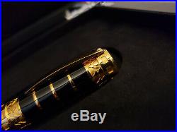 Omas The Conquest Of Istanbul Limited Edition Vermeil Roller Ball Pen