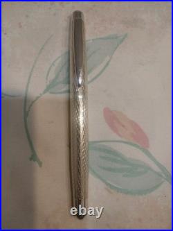 Otto Hutt Design 02 Sterling Silver Platin Shine Ball Point Pen