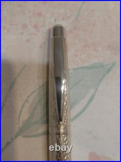 Otto Hutt Design 02 Sterling Silver Platin Shine Ball Point Pen