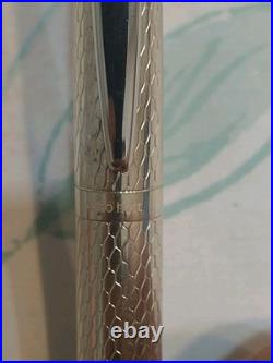 Otto Hutt Design 02 Sterling Silver Platin Shine Ball Point Pen