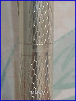 Otto Hutt Design 02 Sterling Silver Platin Shine Ball Point Pen