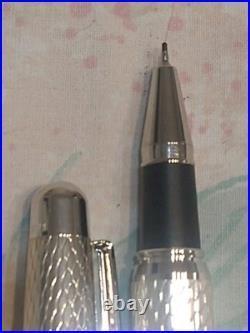Otto Hutt Design 02 Sterling Silver Platin Shine Ball Point Pen