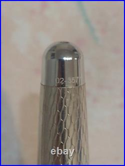 Otto Hutt Design 02 Sterling Silver Platin Shine Ball Point Pen