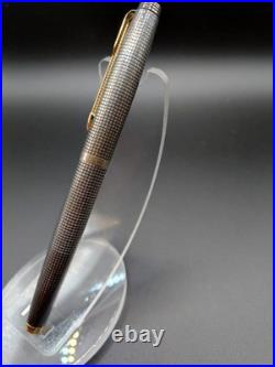 PARKER 75 Cisele Sterling Silver 14K F Fountain Pen