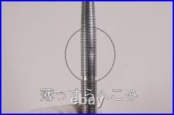 PARKER 75 Ciselé Sterling Silver 14K F Nib Fountain Pen USA Vintage
