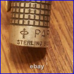PARKER 75 Classic Sterling Silver Ballpoint Pen & Pencil Set
