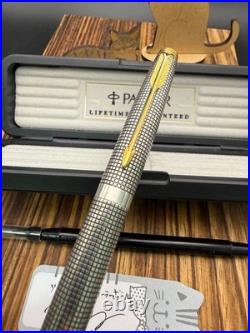 PARKER 75 Shizure Rollerball Pen Sterling Silver /Used