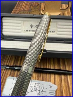 PARKER 75 Shizure Rollerball Pen Sterling Silver /Used