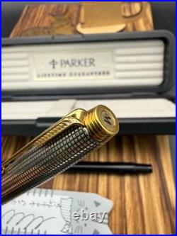 PARKER 75 Shizure Rollerball Pen Sterling Silver /Used PARKER 75 Shizure Rollerball Pen Sterling Silver /Used