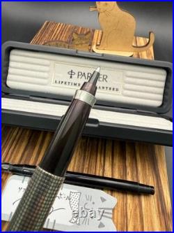 PARKER 75 Shizure Rollerball Pen Sterling Silver /Used
