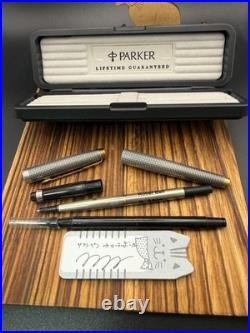 PARKER 75 Shizure Rollerball Pen Sterling Silver /Used