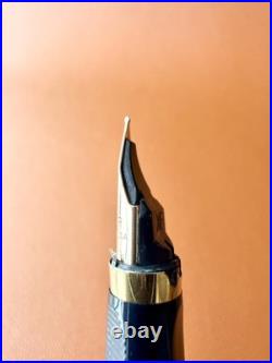 PARKER 75 Sterling Silver Fountain Pen XF Nib, Vintage, Initials Engraved