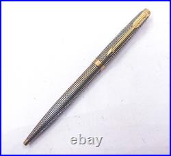 PARKER 75 Vermeil sterling silver 925 Gold Filled ballpoint pen US Function