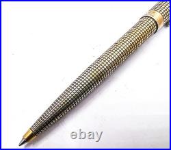 PARKER 75 Vermeil sterling silver 925 Gold Filled ballpoint pen US Function