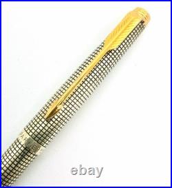 PARKER 75 sterling silver 925 ballpoint pen US Working Condition As Is