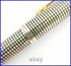 PARKER 75 sterling silver 925 ballpoint pen US Working Condition As Is