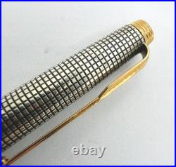 PARKER 75 sterling silver 925 ballpoint pen US Working Condition As Is