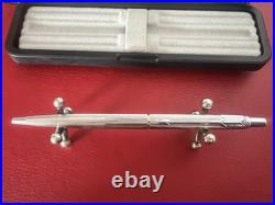 PARKER Ballpoint Pen 75 Sterling Silver 925 Gadrooned France Rare Vintage 1970