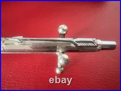 PARKER Ballpoint Pen 75 Sterling Silver 925 Gadrooned France Rare Vintage 1970