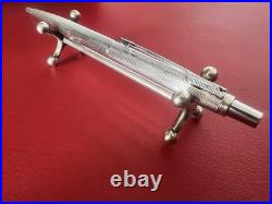 PARKER Ballpoint Pen 75 Sterling Silver 925 Gadrooned France Rare Vintage 1970