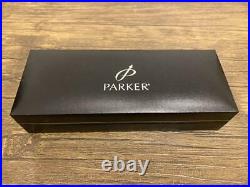 PARKER Ballpoint Pen Sonnet Premier Fuger Silver & Gold Trim with Box PM0927