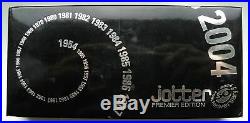PARKER PREMIER JOTTER 2004 JUBILEE LTD EDITION STERLING SILVER Black