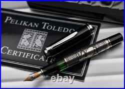 PELIKAN 1995 M910 (Ebel) Toledo Old Style. 925 Sterling Silver Fountain Pen M PF PELIKAN 1995 M910 (Ebel) Toledo Old Style. 925 Sterling Silver Fountain Pen M PF