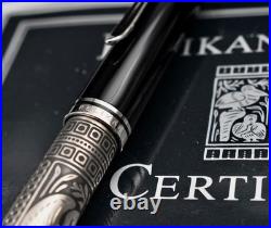 PELIKAN 1995 M910 (Ebel) Toledo Old Style. 925 Sterling Silver Fountain Pen M PF PELIKAN 1995 M910 (Ebel) Toledo Old Style. 925 Sterling Silver Fountain Pen M PF