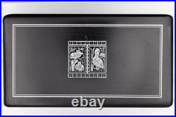 PELIKAN 1995 M910 (Ebel) Toledo Old Style. 925 Sterling Silver Fountain Pen M PF