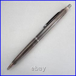 PILOT Custom Sterling Silver 925 Chiseled Ballpoint Pen Discontinued