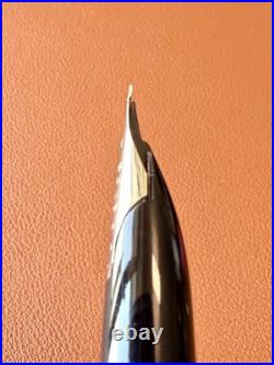PILOT Elite Fountain Pen Sterling Silver 18K-750WG Nib-Fine H674-Vintage 1974
