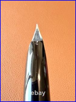 PILOT Elite Fountain Pen Sterling Silver 18K-750WG Nib-Fine H674-Vintage 1974