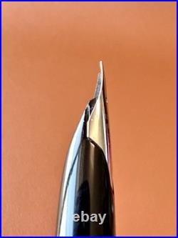 PILOT Elite Fountain Pen Sterling Silver 18K-750WG Nib-Fine H674-Vintage 1974